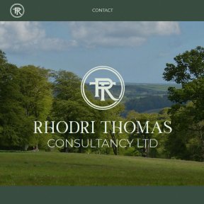 Rhodri Thomas website by The Web Booth