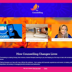 My-Counselling, a website by the Web Booth