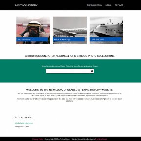 A Flying History Website