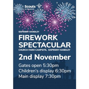 Scouts Firework Poster