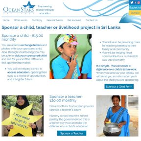 Sponsor a child Sri Lanka