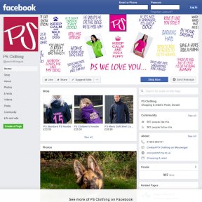 PS Clothing Facebook