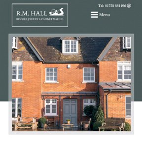 RM Hall Joinery Website