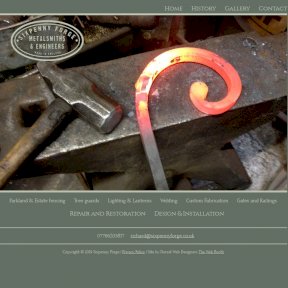 Sixpenny Forge Website
