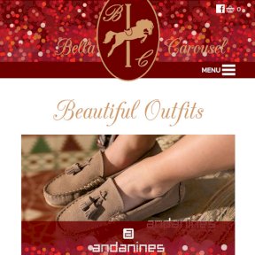 Bella Carousel Clothing Website